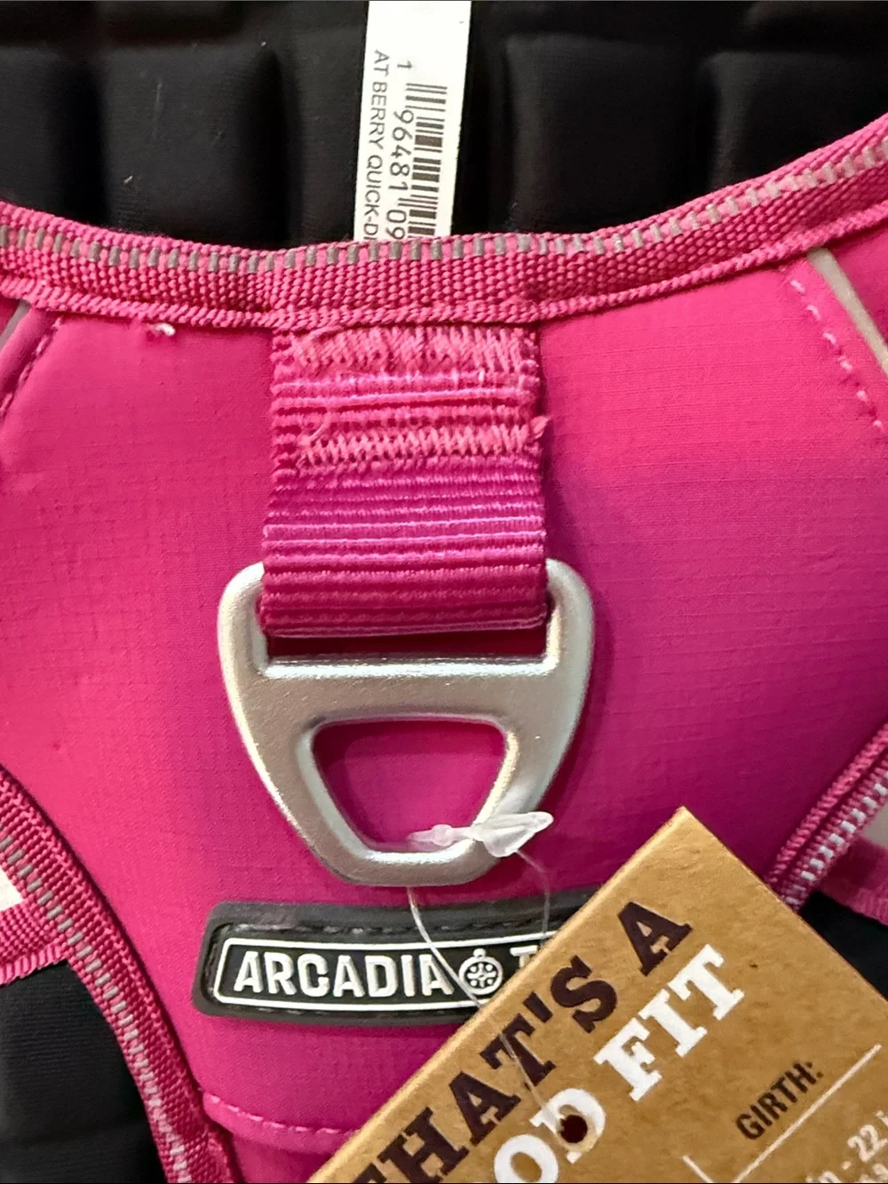 Arcadia Quick Dry Dog Harness Medium NWT